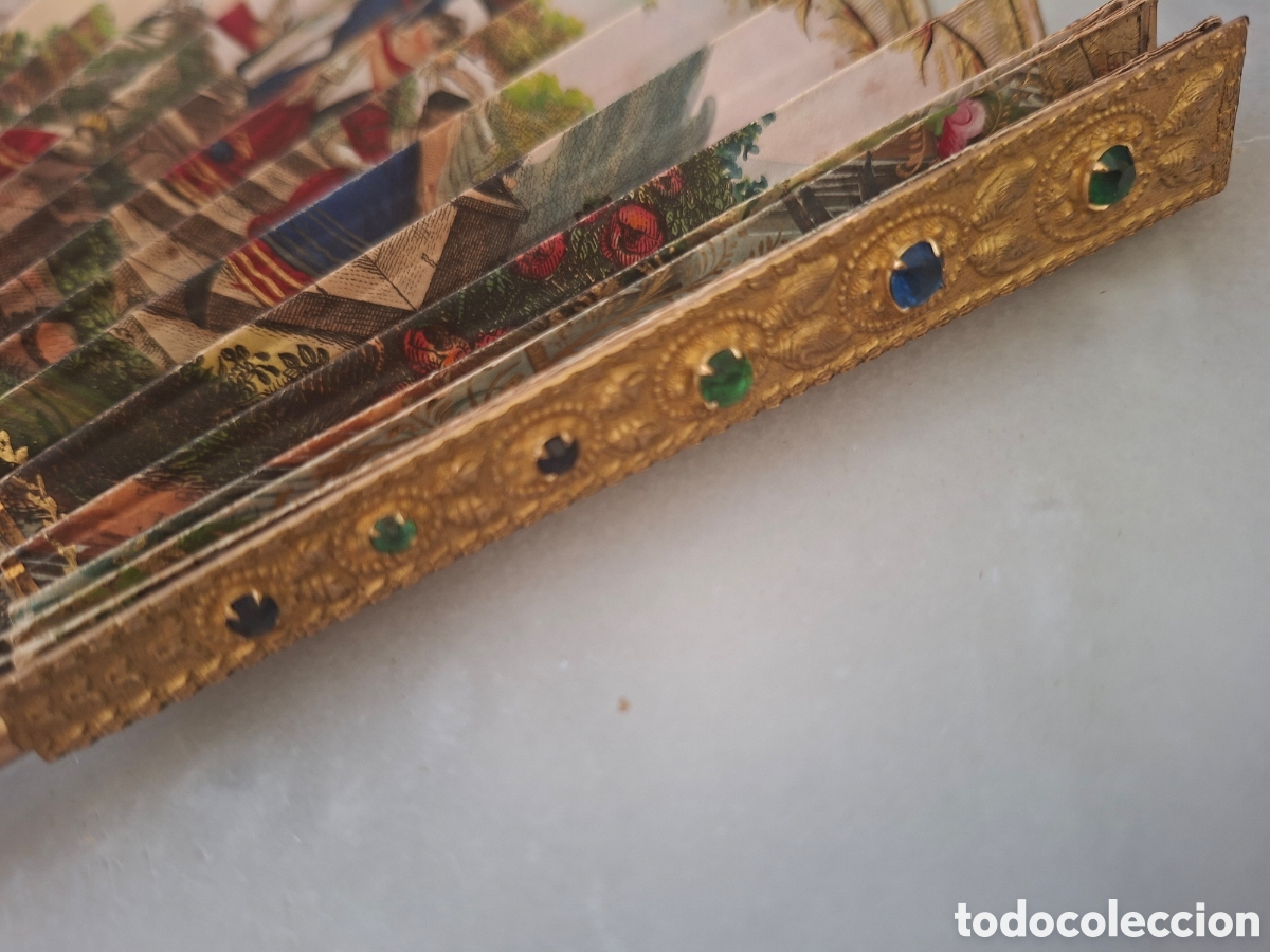 Antig&uuml;edades: Abanico estilo isabelino - Foto 6