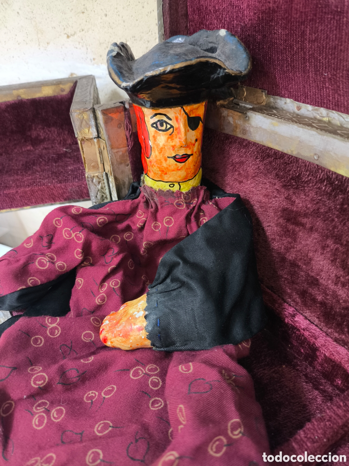 Antig&uuml;edades: T&iacute;tere marioneta de mano pirata