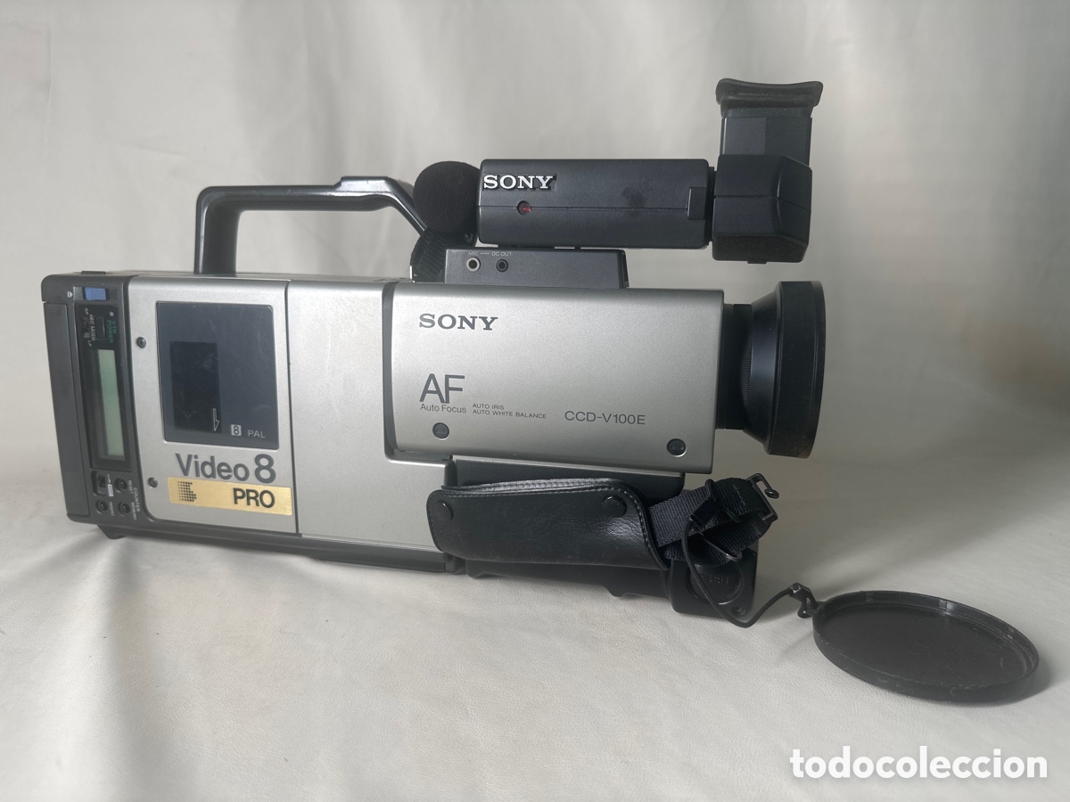 Antiguidades: Camara de video Sony CCD-V100E Video 8 Pro