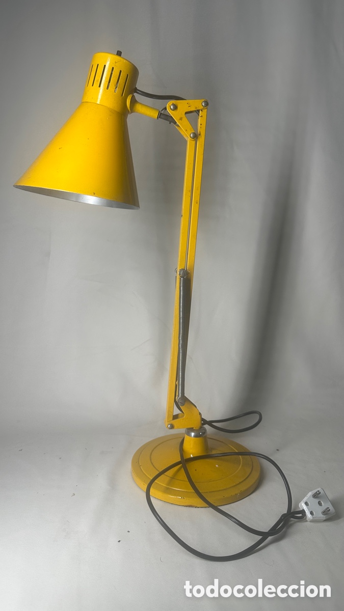 Antiquit&eacute;s: L&aacute;mpara de mesa Flexo Matalarte. A&ntilde;os 70