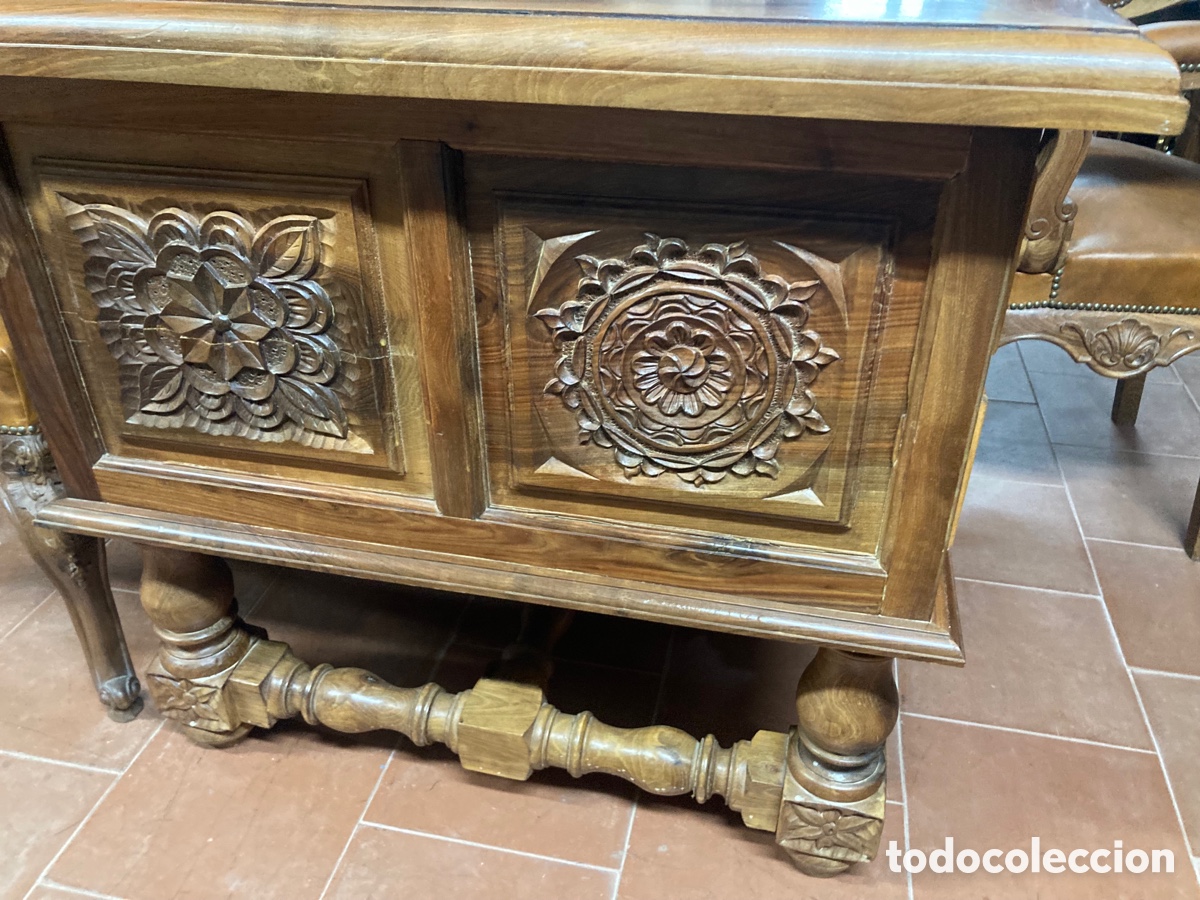 Antig&uuml;edades: Gran despacho de madera de Nogal - Foto 3