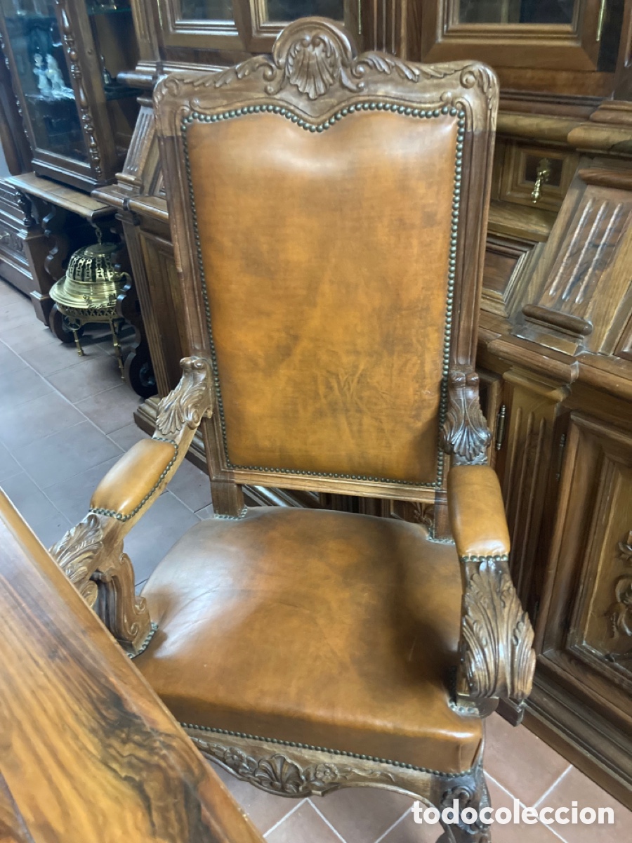 Antig&uuml;edades: Gran despacho de madera de Nogal - Foto 10