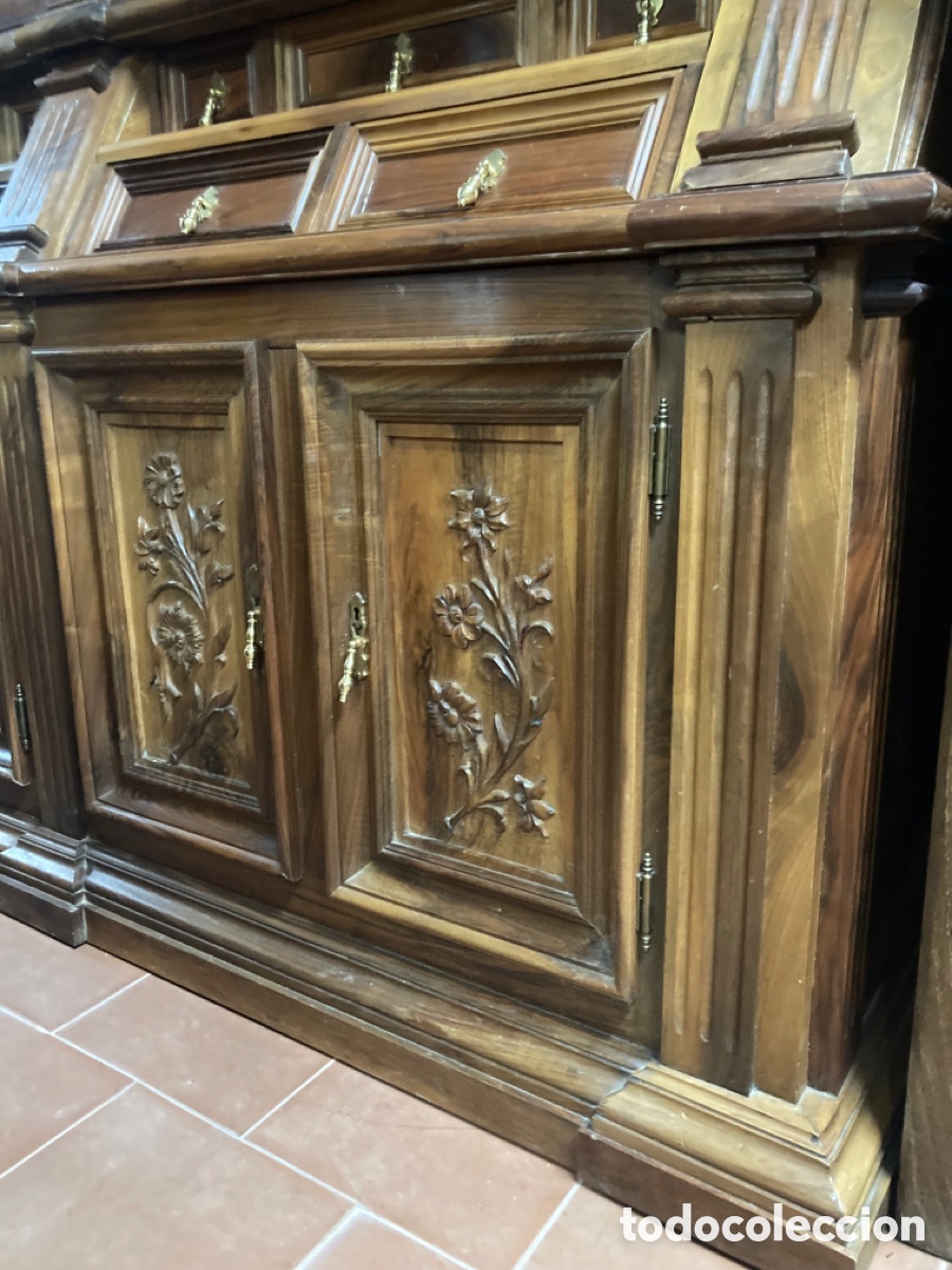 Antig&uuml;edades: Gran despacho de madera de Nogal - Foto 20