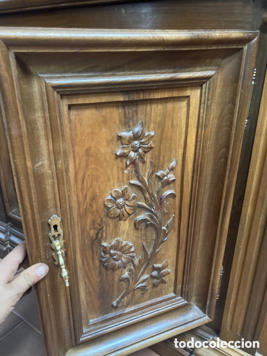 Antig&uuml;edades: Gran despacho de madera de Nogal - Foto 25