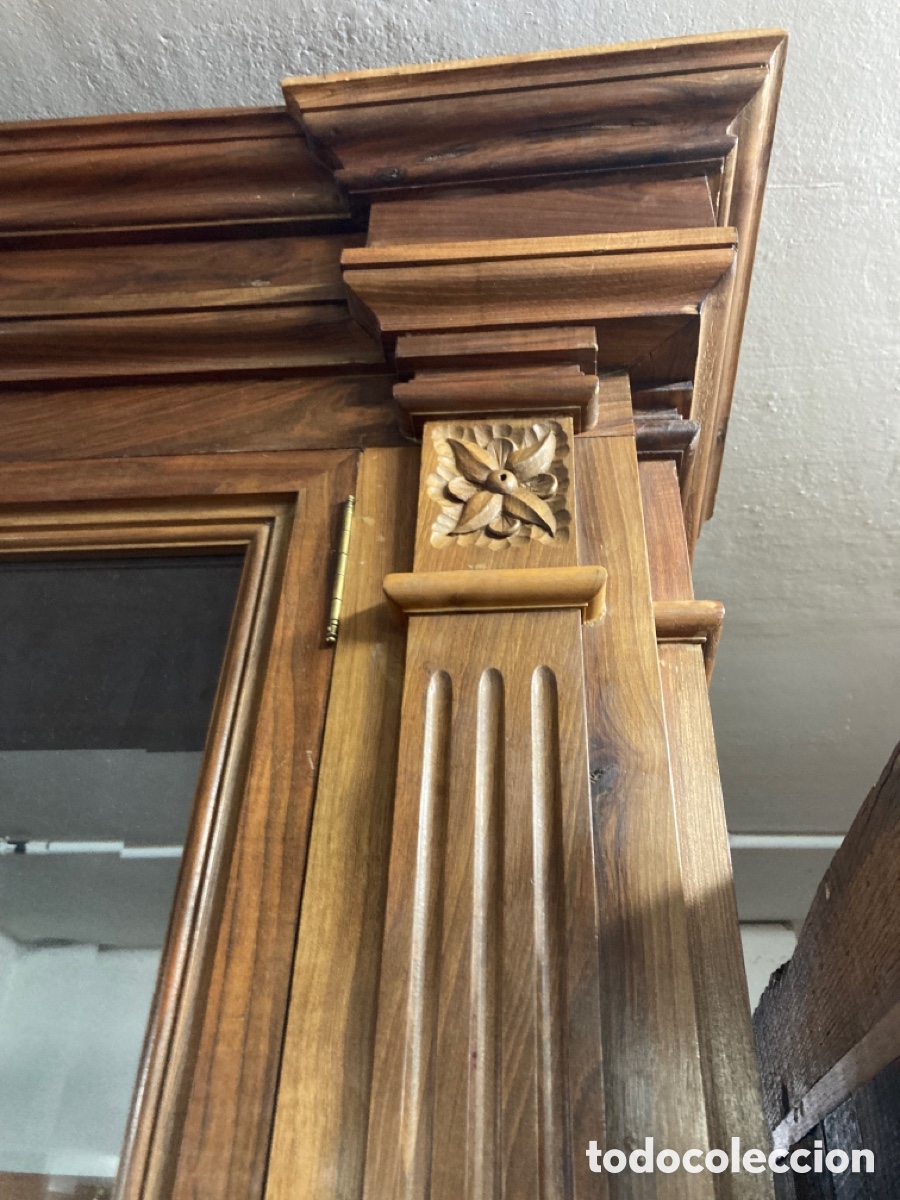 Antig&uuml;edades: Gran despacho de madera de Nogal - Foto 27