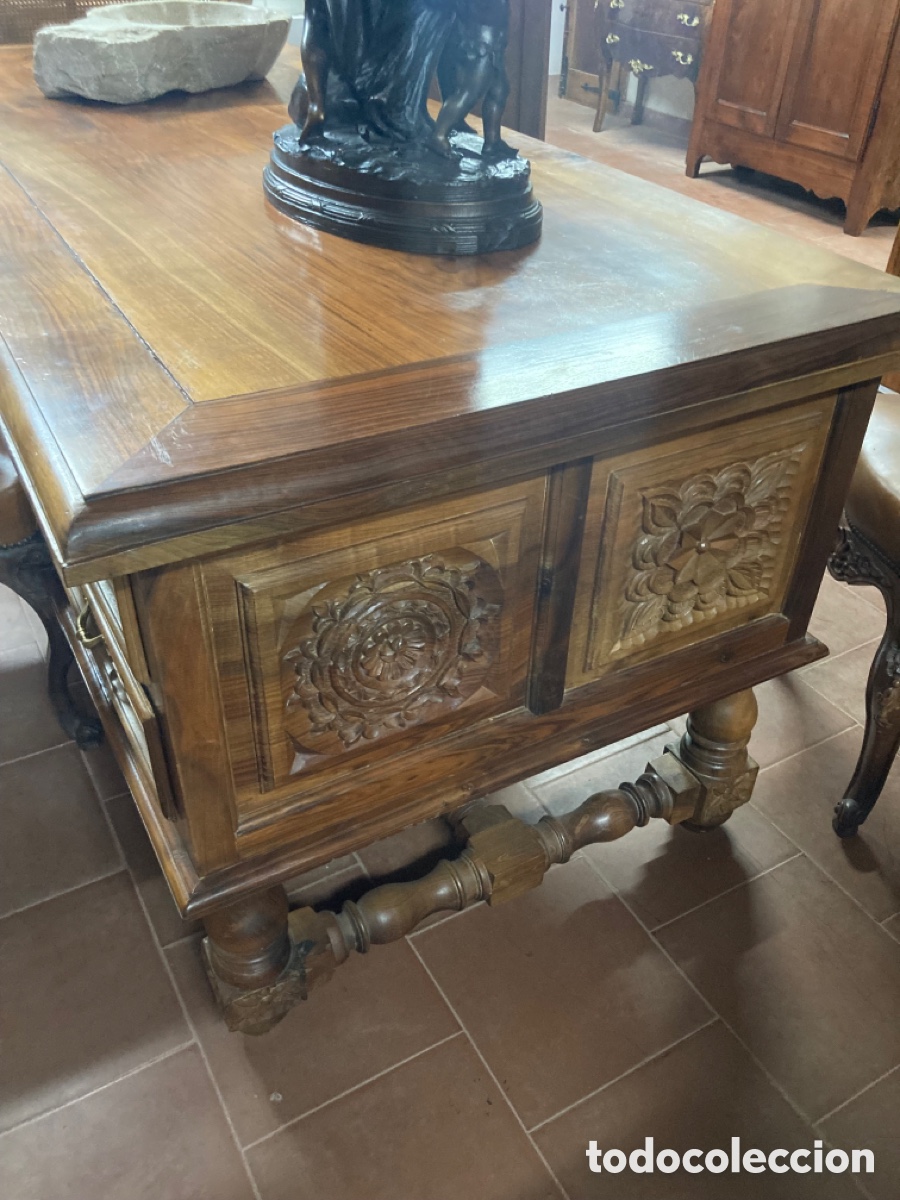 Antig&uuml;edades: Gran despacho de madera de Nogal - Foto 28
