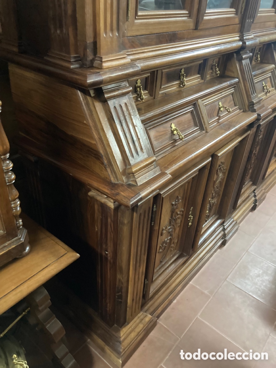 Antig&uuml;edades: Gran despacho de madera de Nogal - Foto 29
