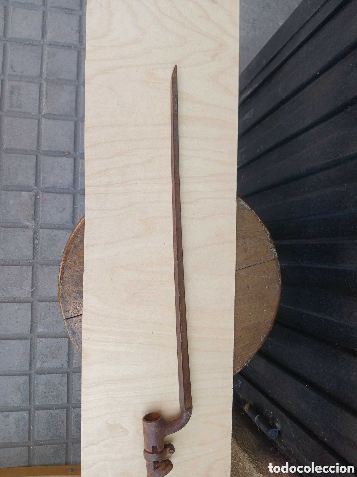 Antig&uuml;edades: BAYONETA NAPOLEONICA PARA FUSIL DE CHISPA.