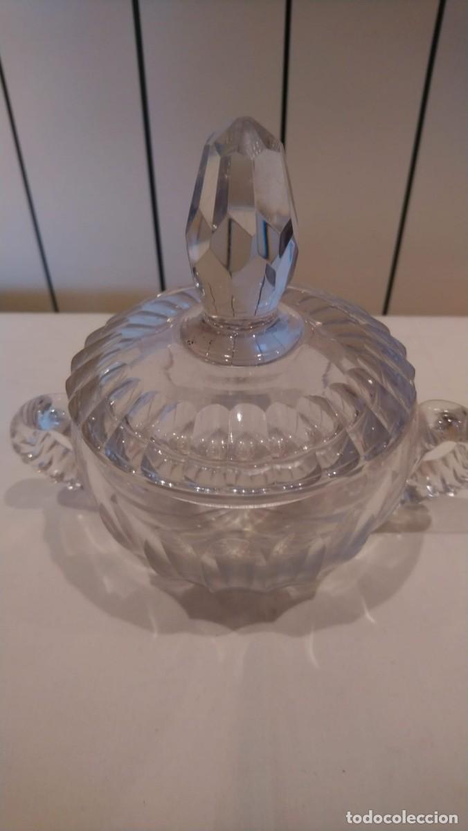 Antig&uuml;edades: 5 bomboneras cristal tallado - Foto 4
