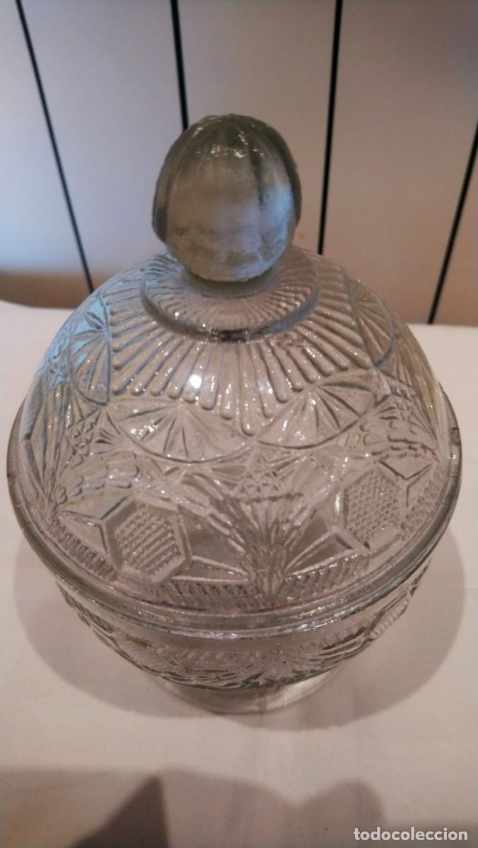 Antig&uuml;edades: 5 bomboneras cristal tallado - Foto 5