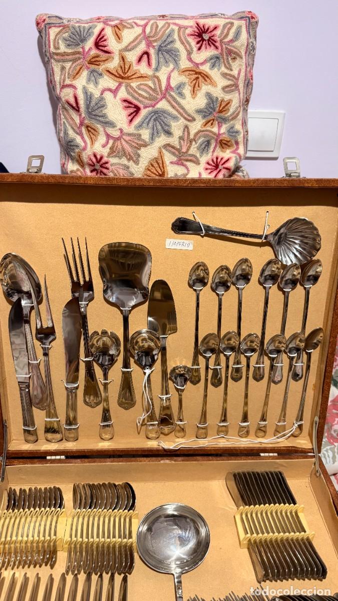 Antig&uuml;edades: Cuberteria acero inoxidable - Foto 2
