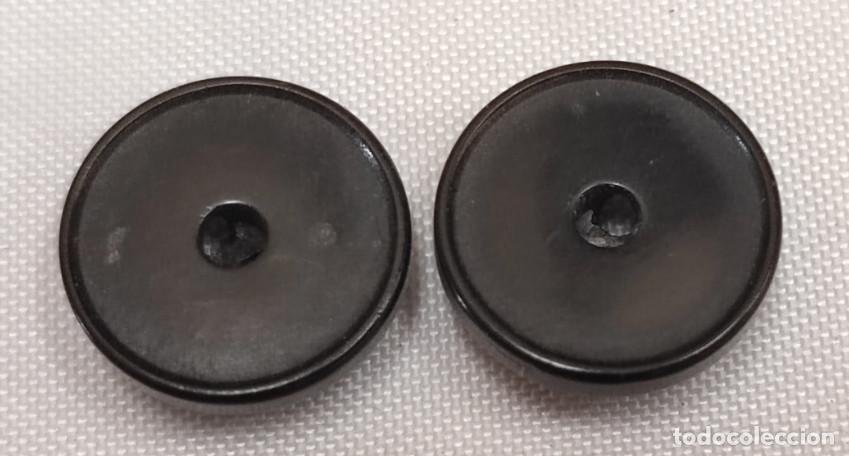 Antiquit&eacute;s: JUEGO DE 2 BOTONES ANTIGUOS, 13 MM