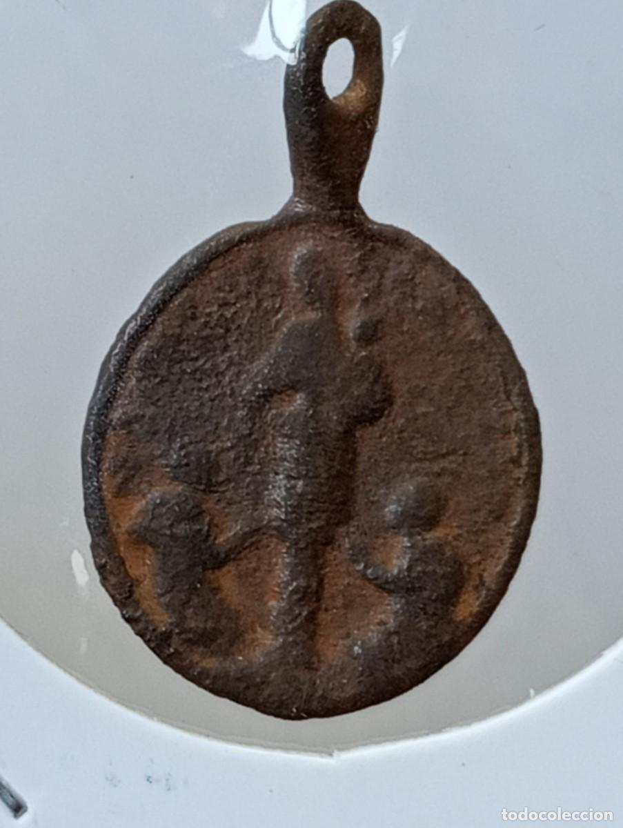 Antig&uuml;edades: MEDALLA ANTIGUA RELIGIOSA SIGLO XVIII DOBLE CARA