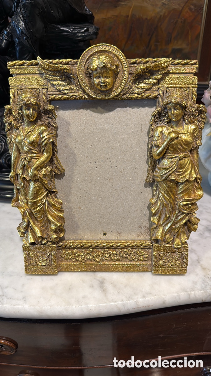 Antig&uuml;edades: MARCO ANGELES Y QUERUB&Iacute;N DORADO