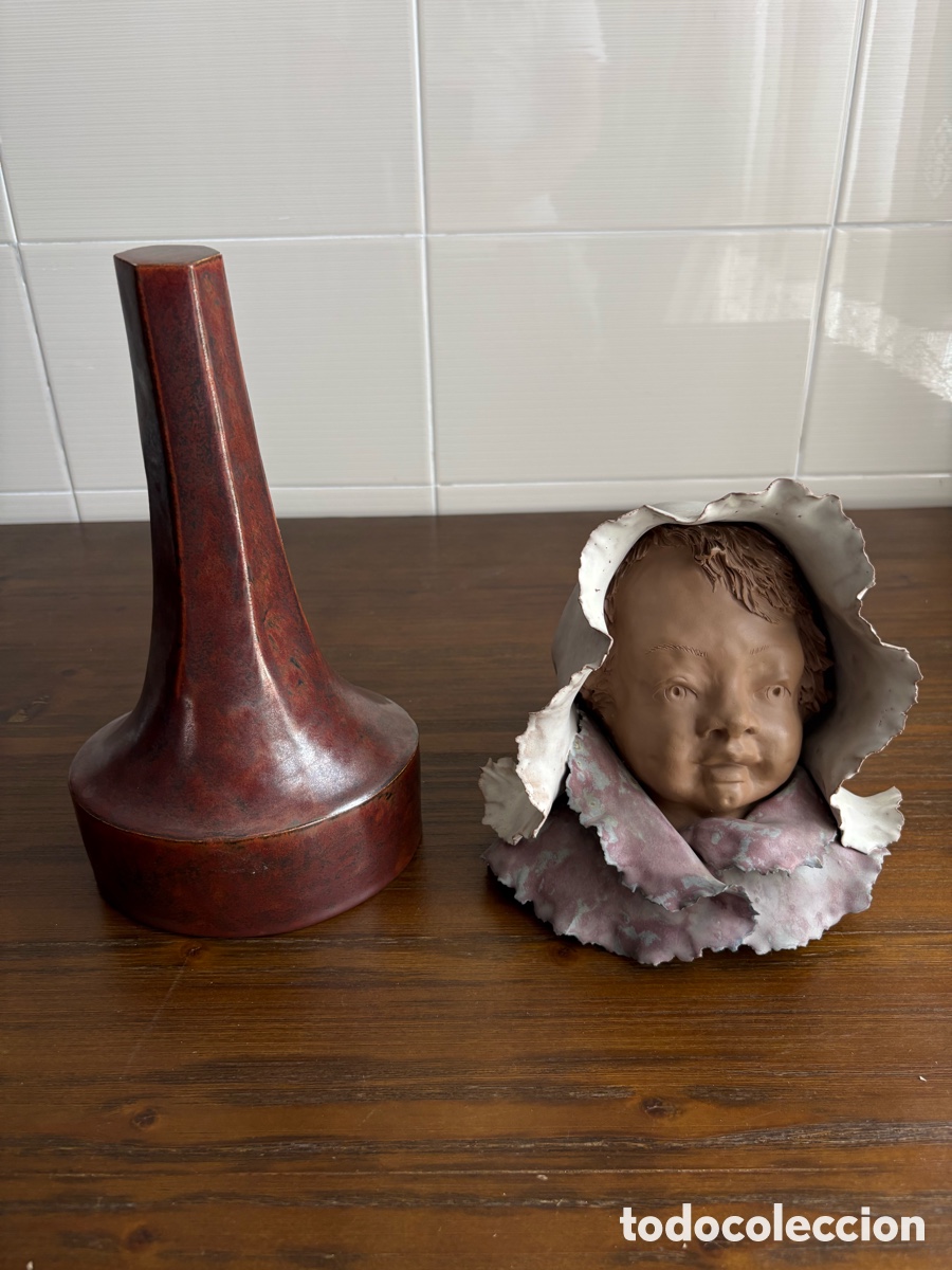 Antig&uuml;edades: Pareja de figuras Lladr&oacute; originales de porcelana &ndash; Con etiquetas de f&aacute;brica
