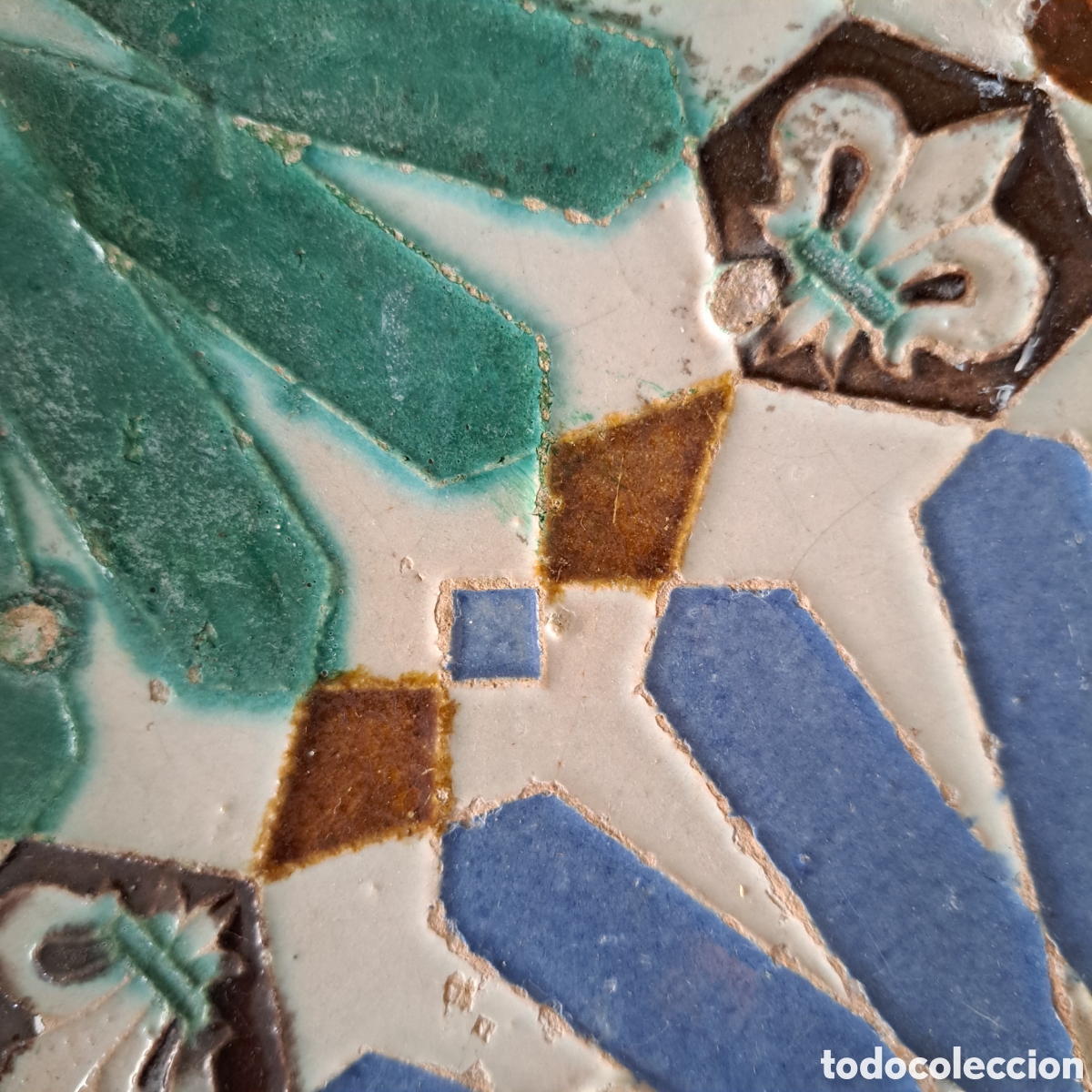 Antig&uuml;edades: Antiguo azulejo. Toledo. - Foto 5