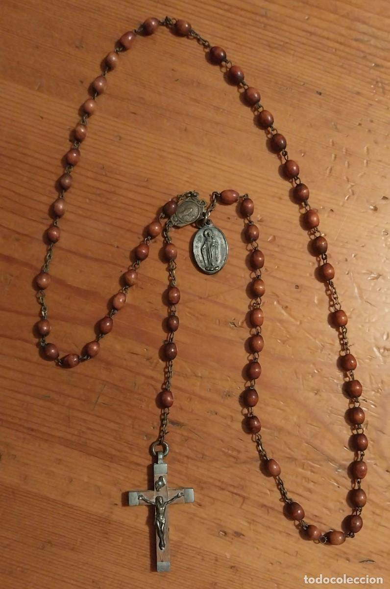 Antiques: Rosario antiguo Pilar / Garabandal.