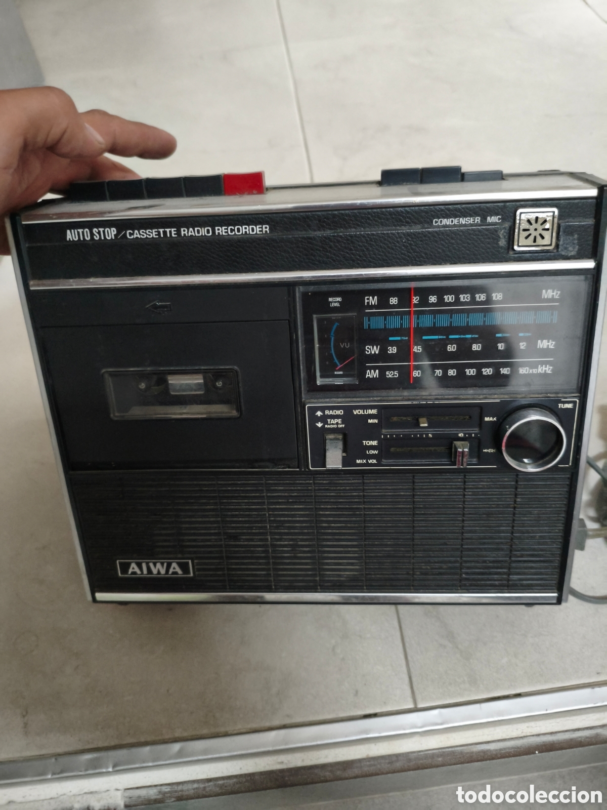 Antig&uuml;edades: Antigua Radio Aiwa casette