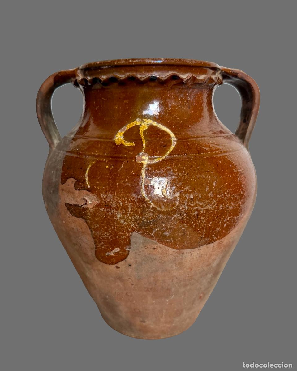 Oggetti Antichi: Orza posiblemente Riojana, siglo XVIII - XIX
