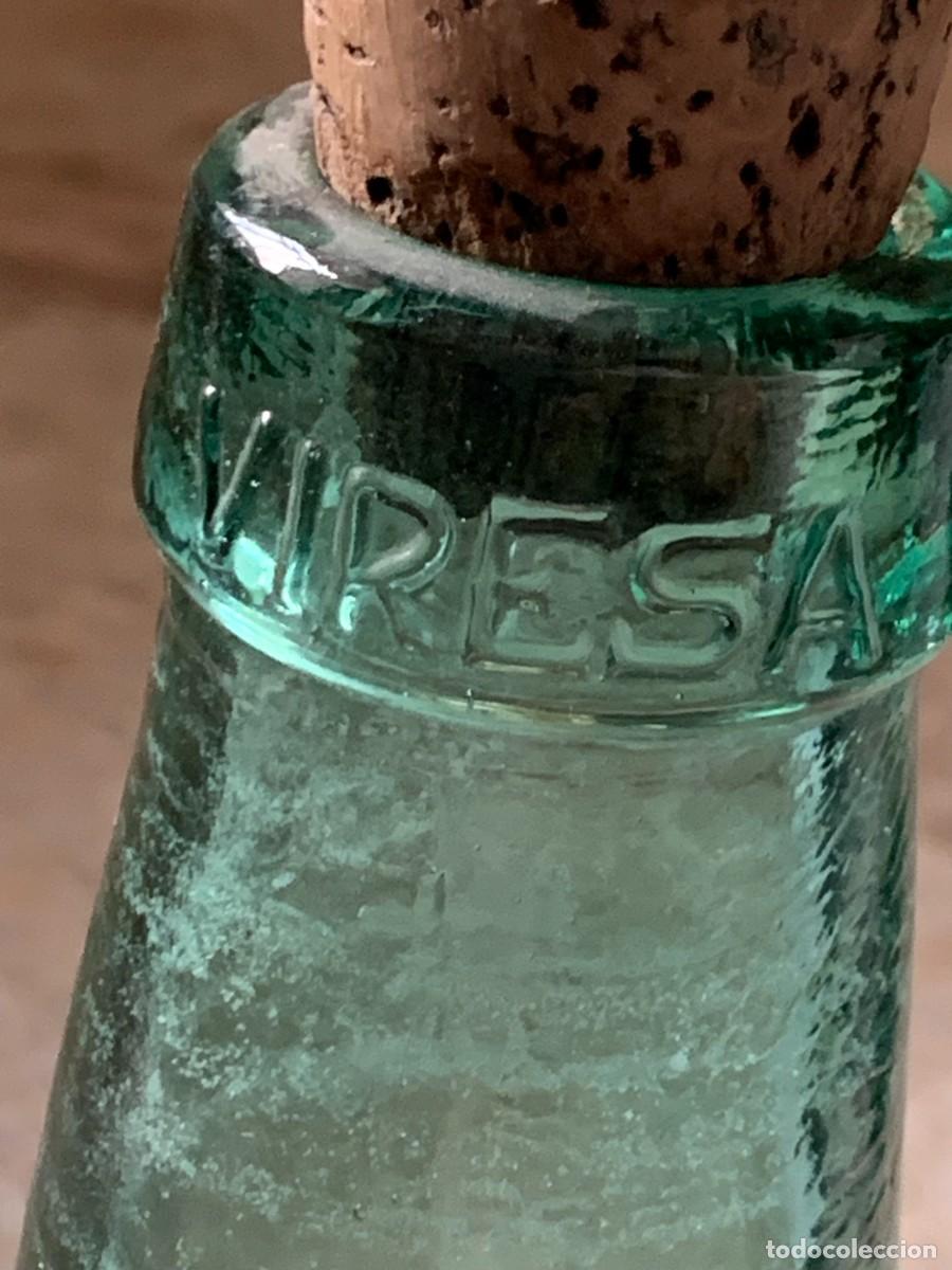 Antig&uuml;edades: Damajuana de cristal verde - Foto 2