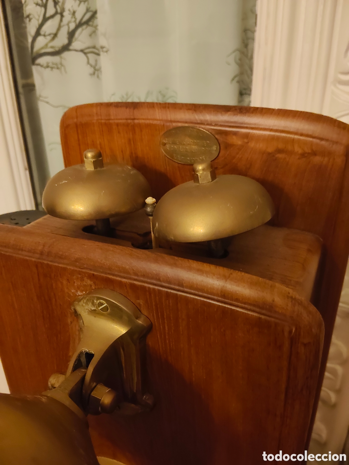 Antig&uuml;edades: Impresionante tel&eacute;fono de pared - Foto 2