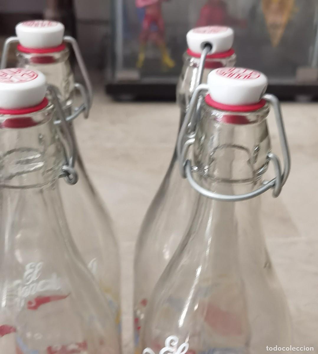 Antig&uuml;edades: Lote botellas cristal - Foto 4