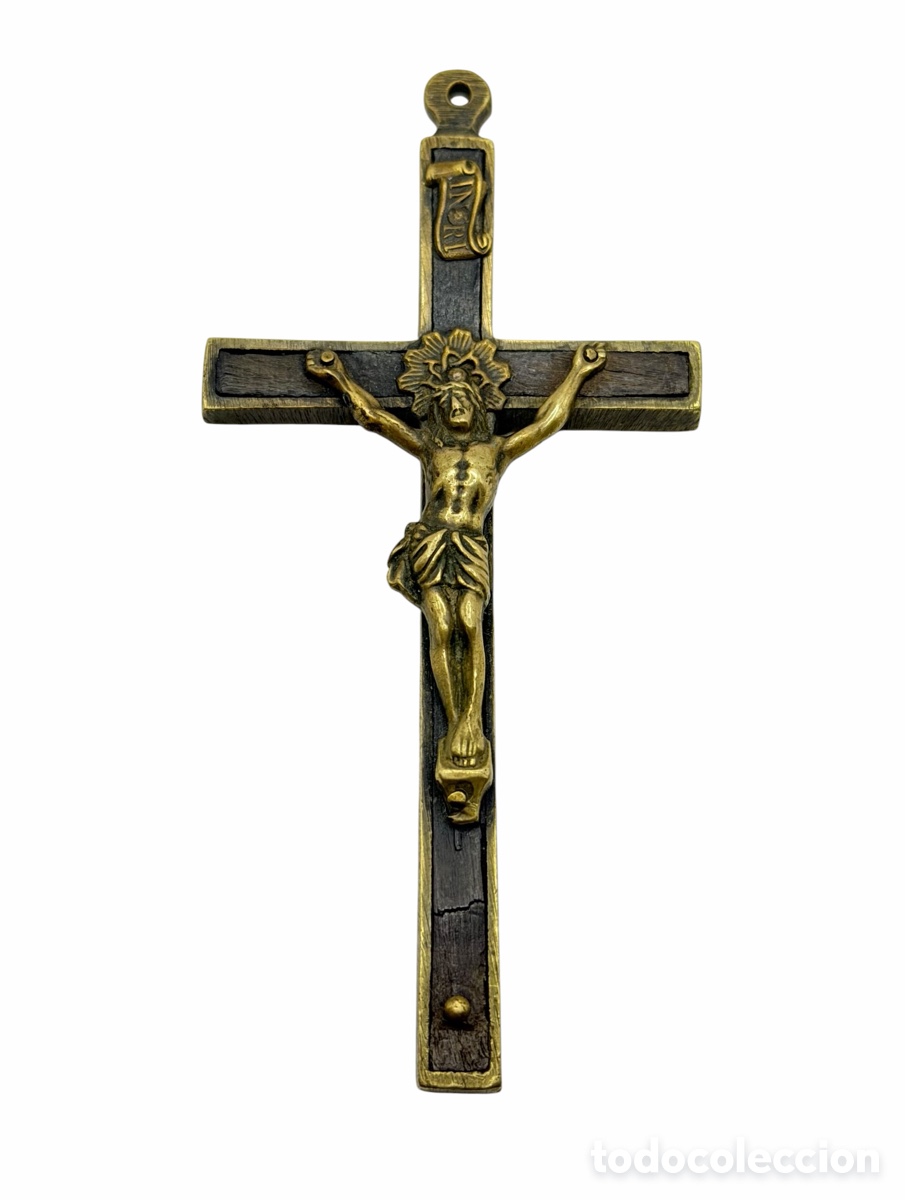 Antig&uuml;edades: Antiguo Crucifijo Siglo XIX