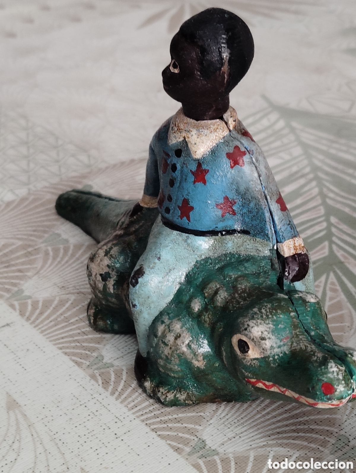 Antig&uuml;edades: Antiguo figura de hierro - Foto 5