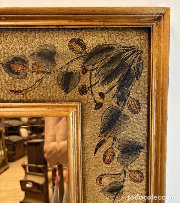 Antig&uuml;edades: Espejo Decorativo de Pared - Foto 2