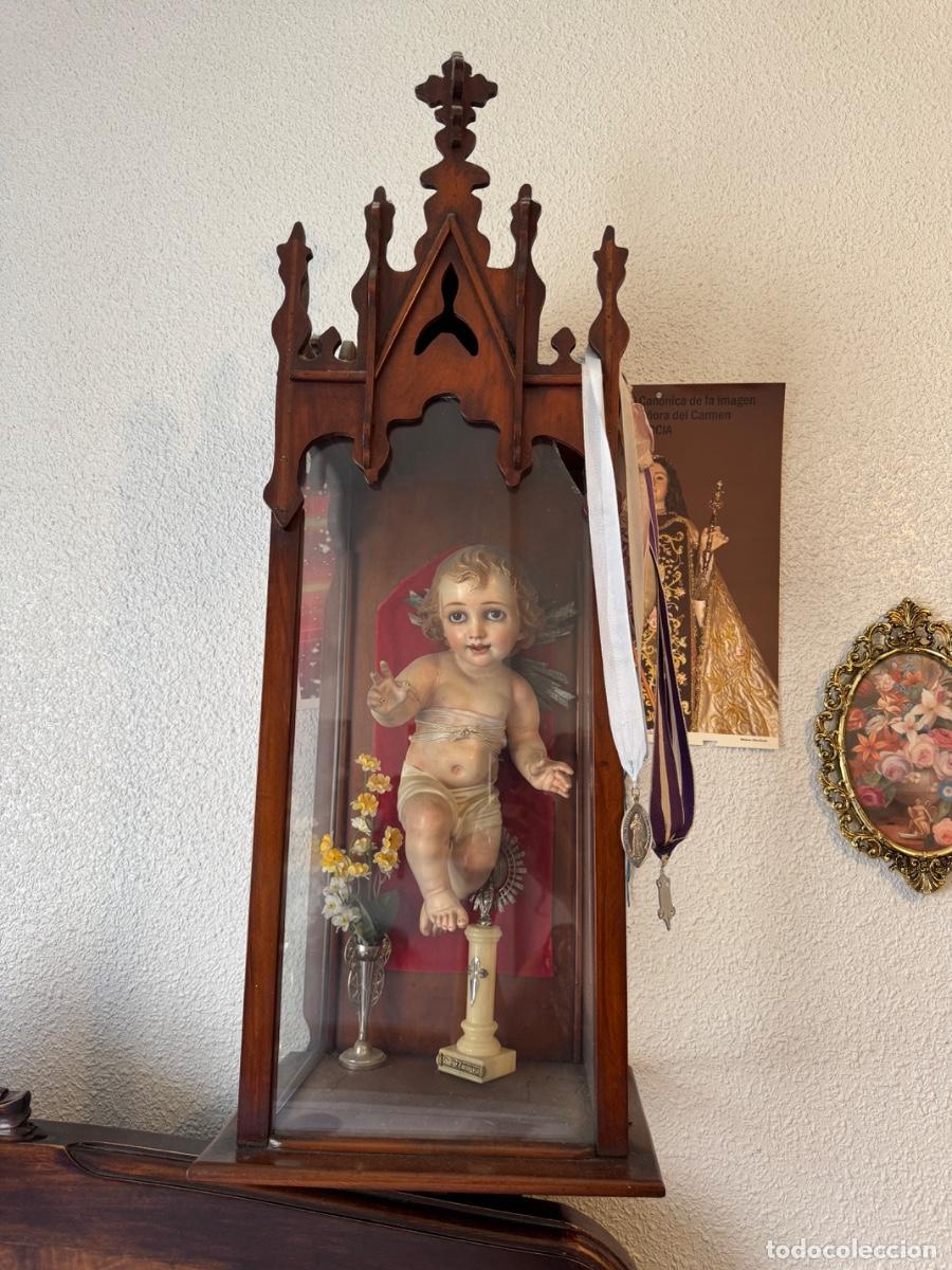 Antig&uuml;edades: Capilla Hornacina Neogotica Ni&ntilde;o Jes&uacute;s Zaragoza