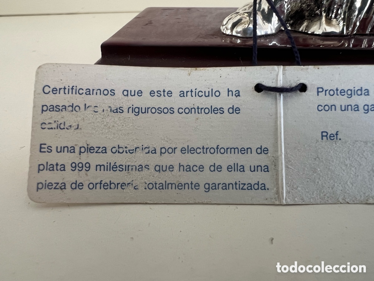 Antig&uuml;edades: Figura de plata S&rsquo;Paliu - Foto 3