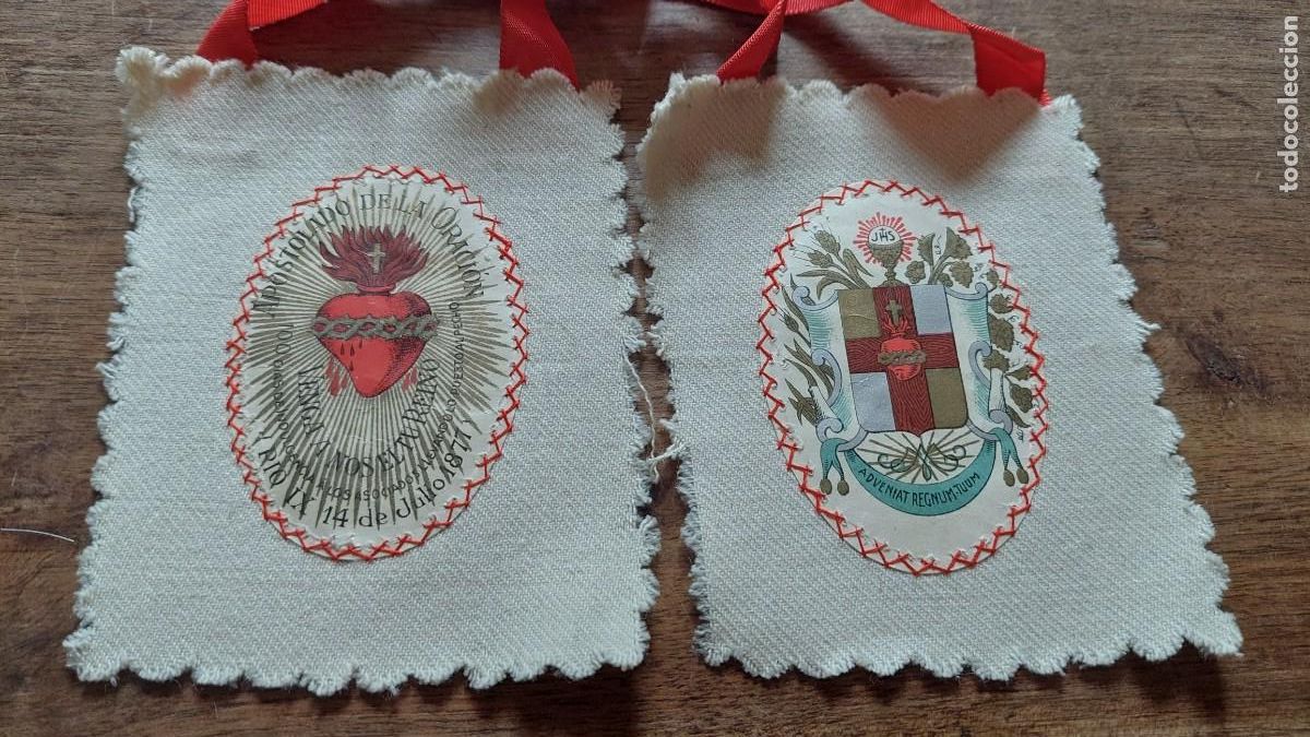 Antiquit&eacute;s: Antiguo escapulario Detente guerra civil