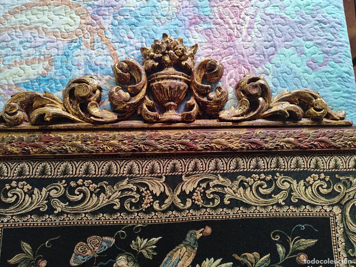 Antig&uuml;edades: Tapiz Gobelino con copete Franc&eacute;s - Foto 2