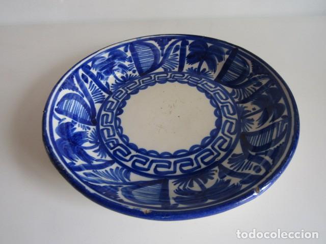 Antig&uuml;edades: PRECIOSO PLATO CER&Aacute;MICA ESPA&Ntilde;OLA DE MANISES CON FIRMA, PRIMEROS S.XX