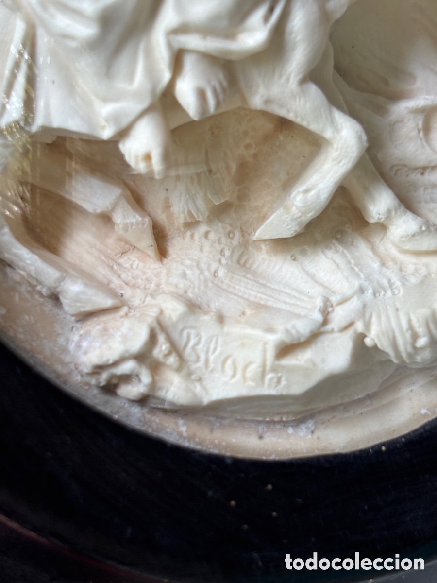 Antig&uuml;edades: BENDITERA ESPUMA DE MAR SIGLO XIX Bernard Bloch - Foto 4
