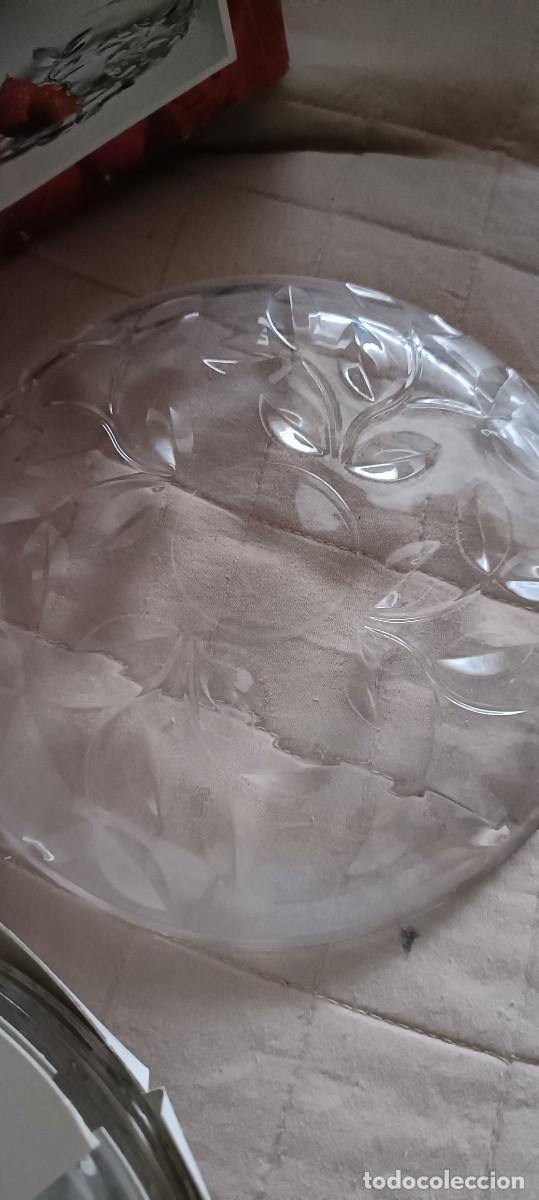 Antig&uuml;edades: Conjunto 6 platos cristal Laurus - Foto 4