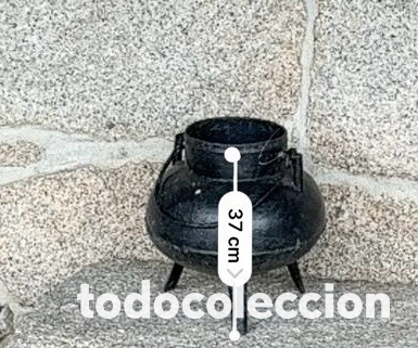 Antiquit&auml;ten: Pote Gallego tradicional de hierro fundido