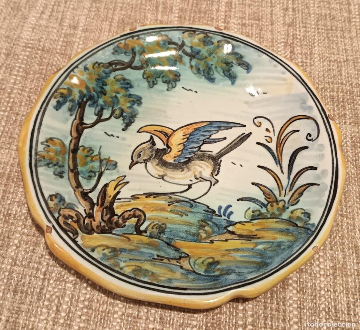 Oggetti Antichi: ANTIGUO PLATO DE CERAMICA DE TALAVERA