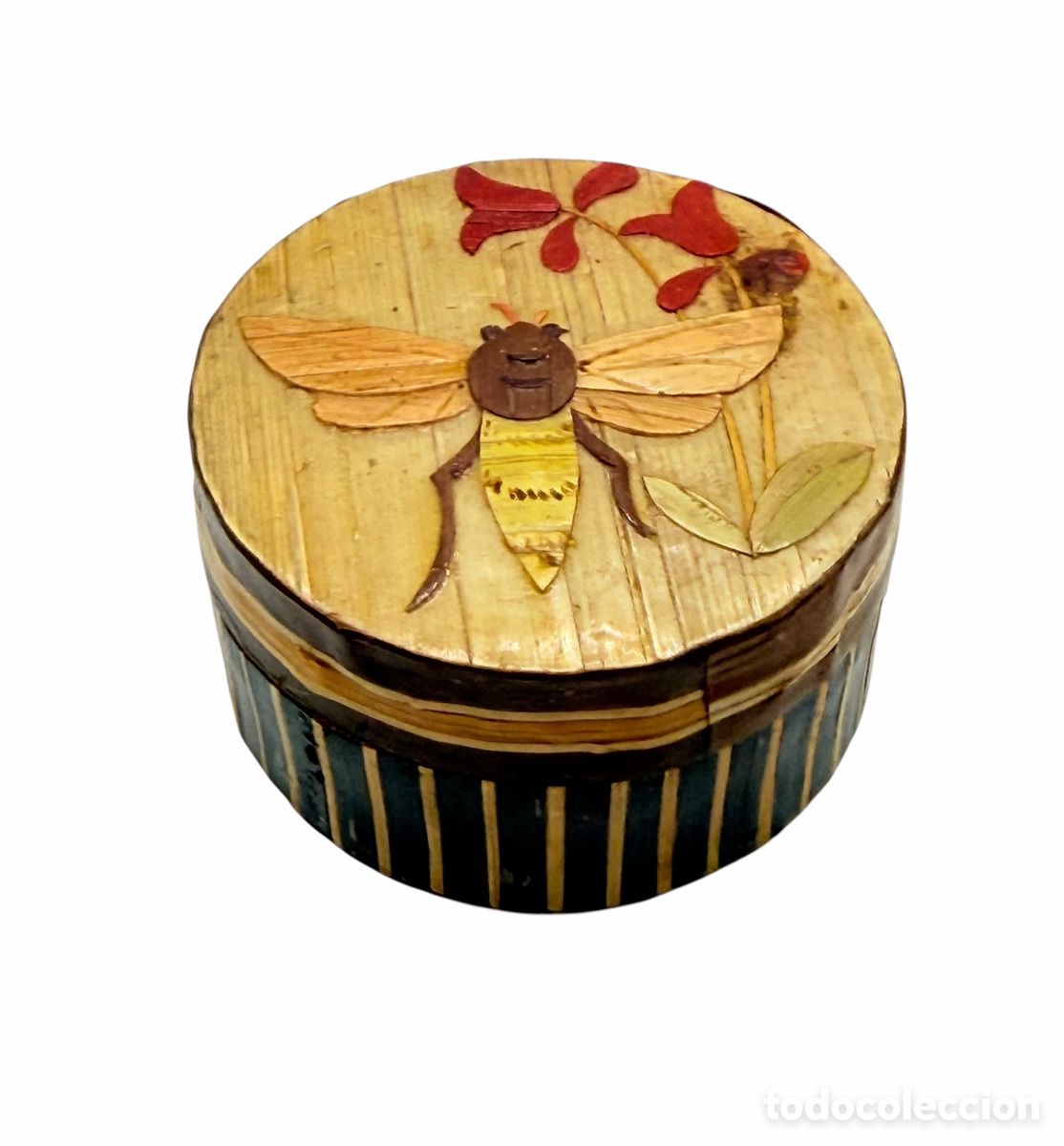 Antiguidades: Antigua Caja de Madera