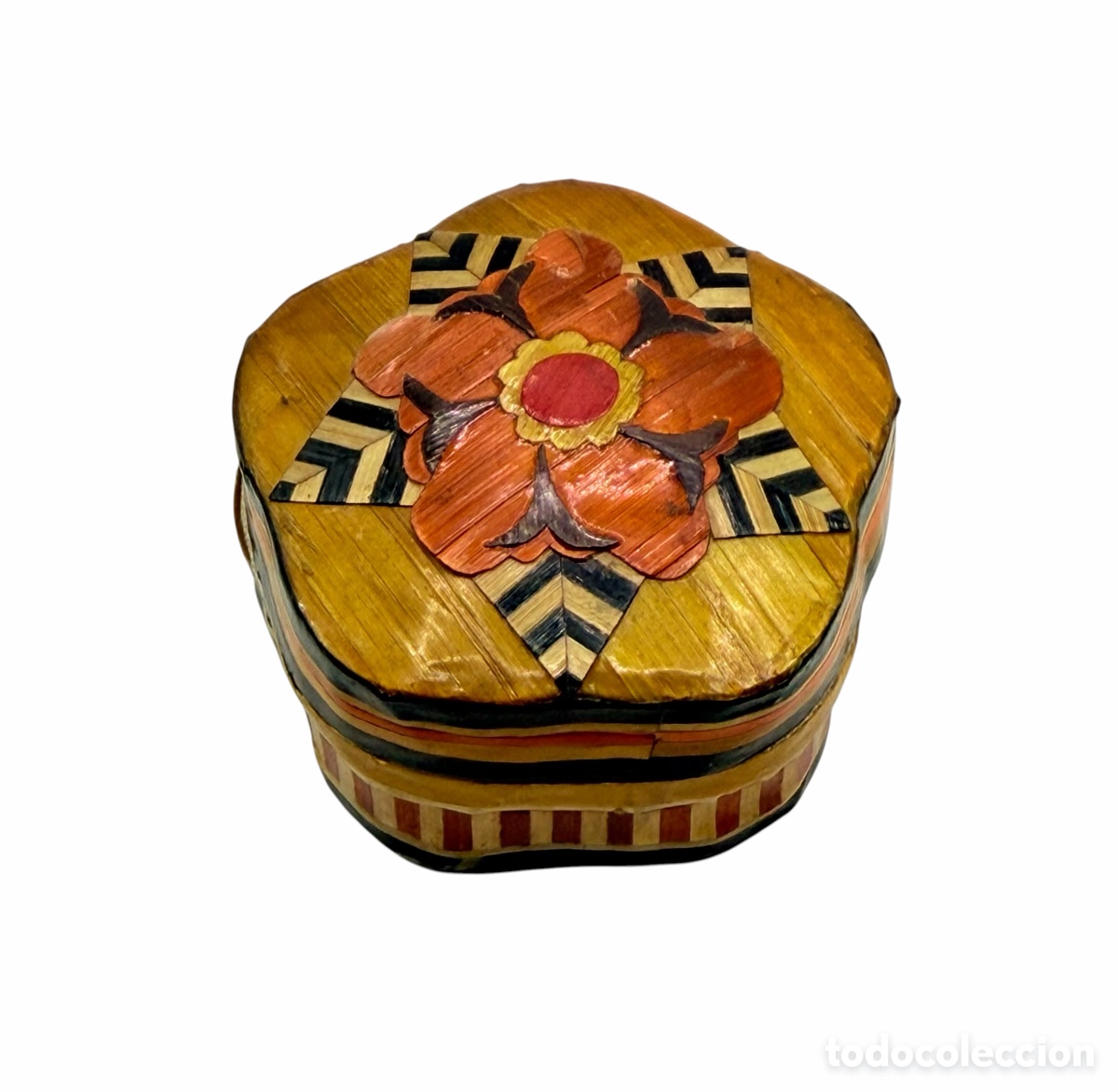 Antiguidades: Antigua Caja de Madera
