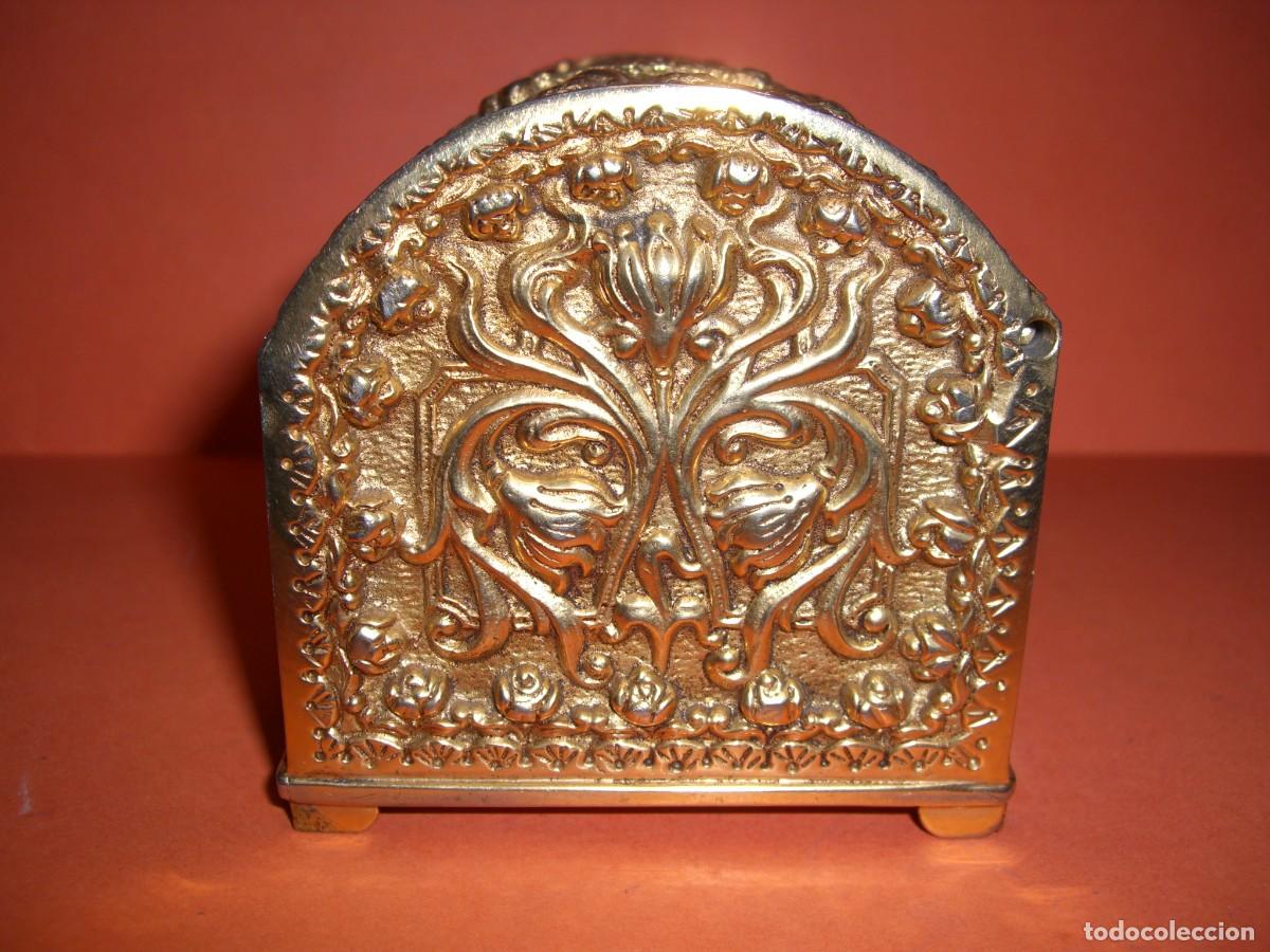 Antig&uuml;edades: COFRE JOYERO BRONCE. - Foto 3