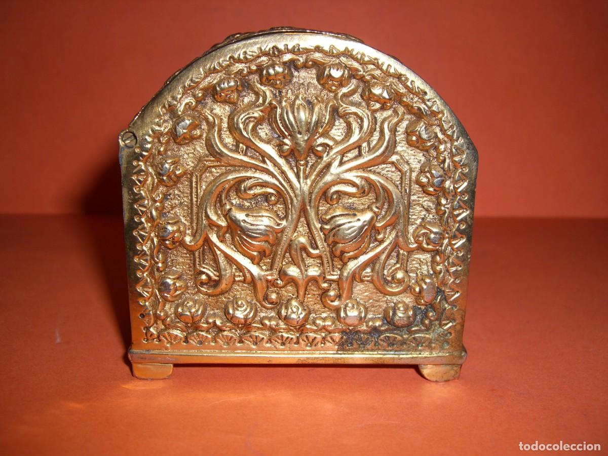 Antig&uuml;edades: COFRE JOYERO BRONCE. - Foto 5