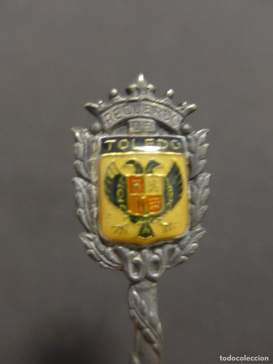 Antig&uuml;edades: CUCHARILLA RECUERDO DE TOLEDO - Foto 4
