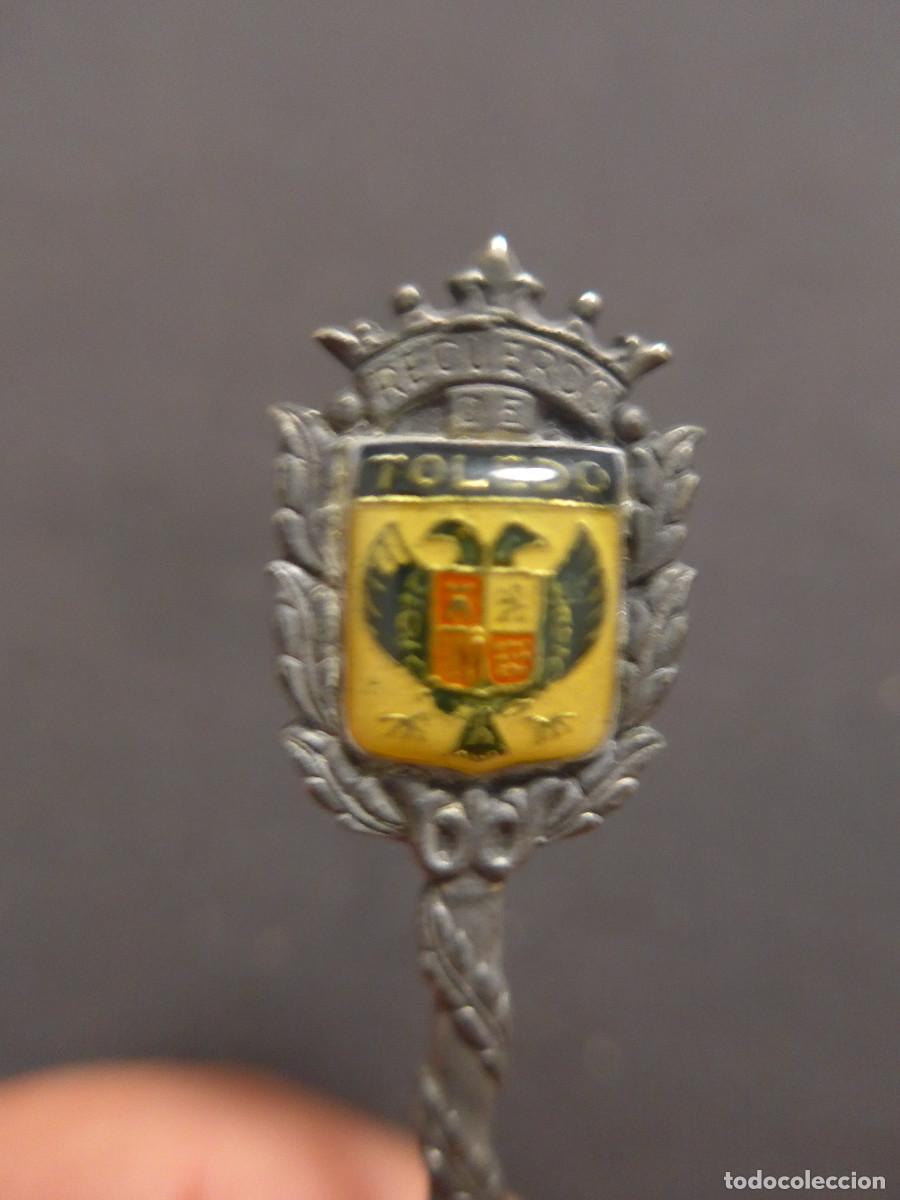 Antig&uuml;edades: CUCHARILLA RECUERDO DE TOLEDO - Foto 5