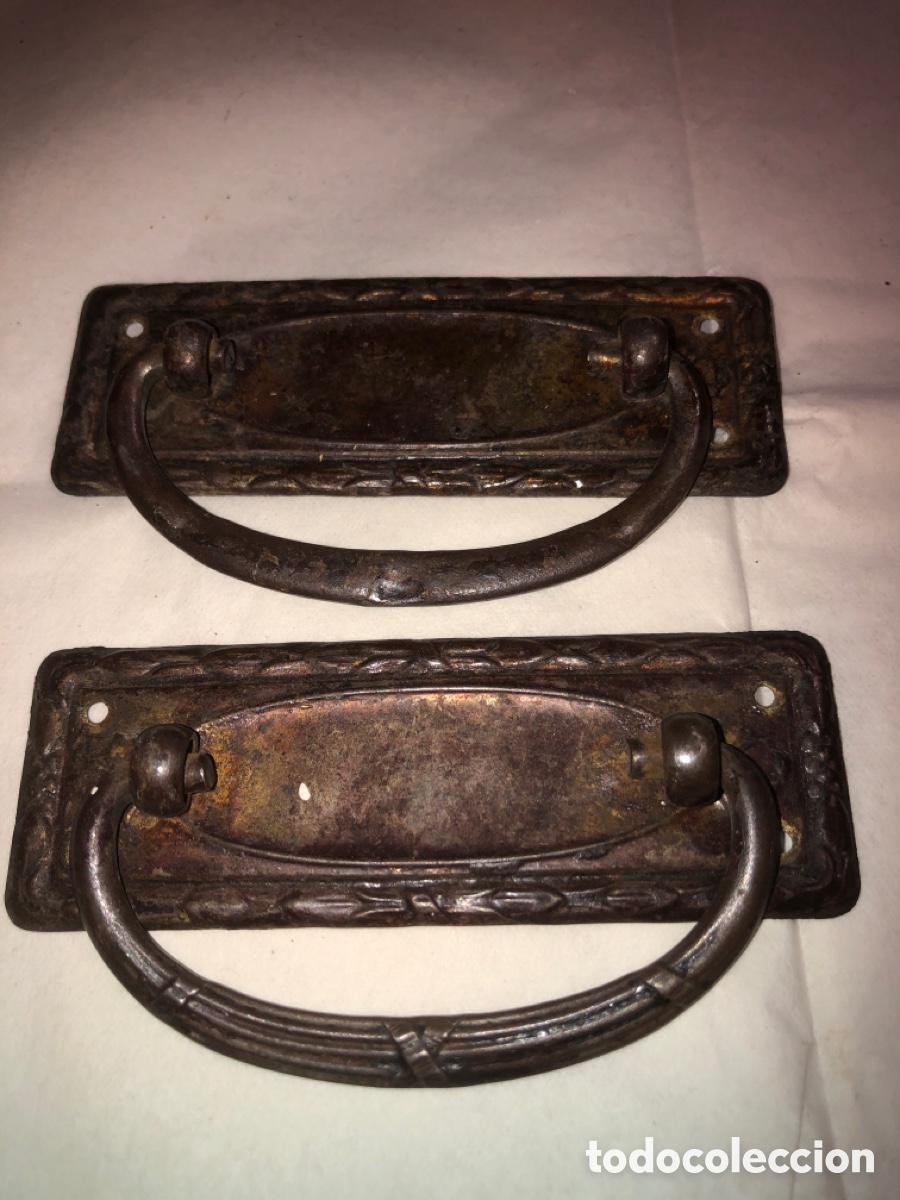 Antig&uuml;edades: Tiradores antiguos bronce