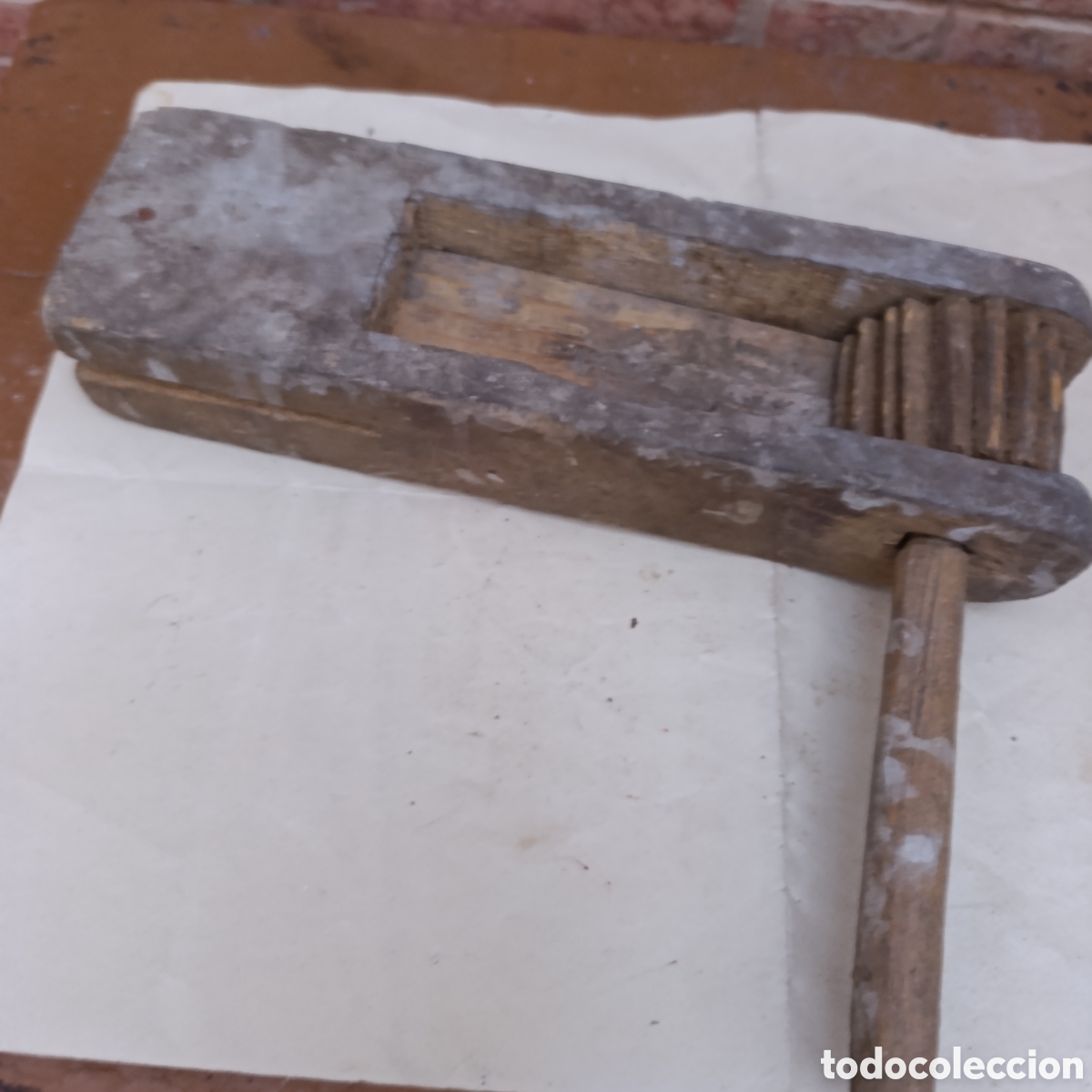 Antig&uuml;edades: Carraca o matraca de madera antigua - Foto 2