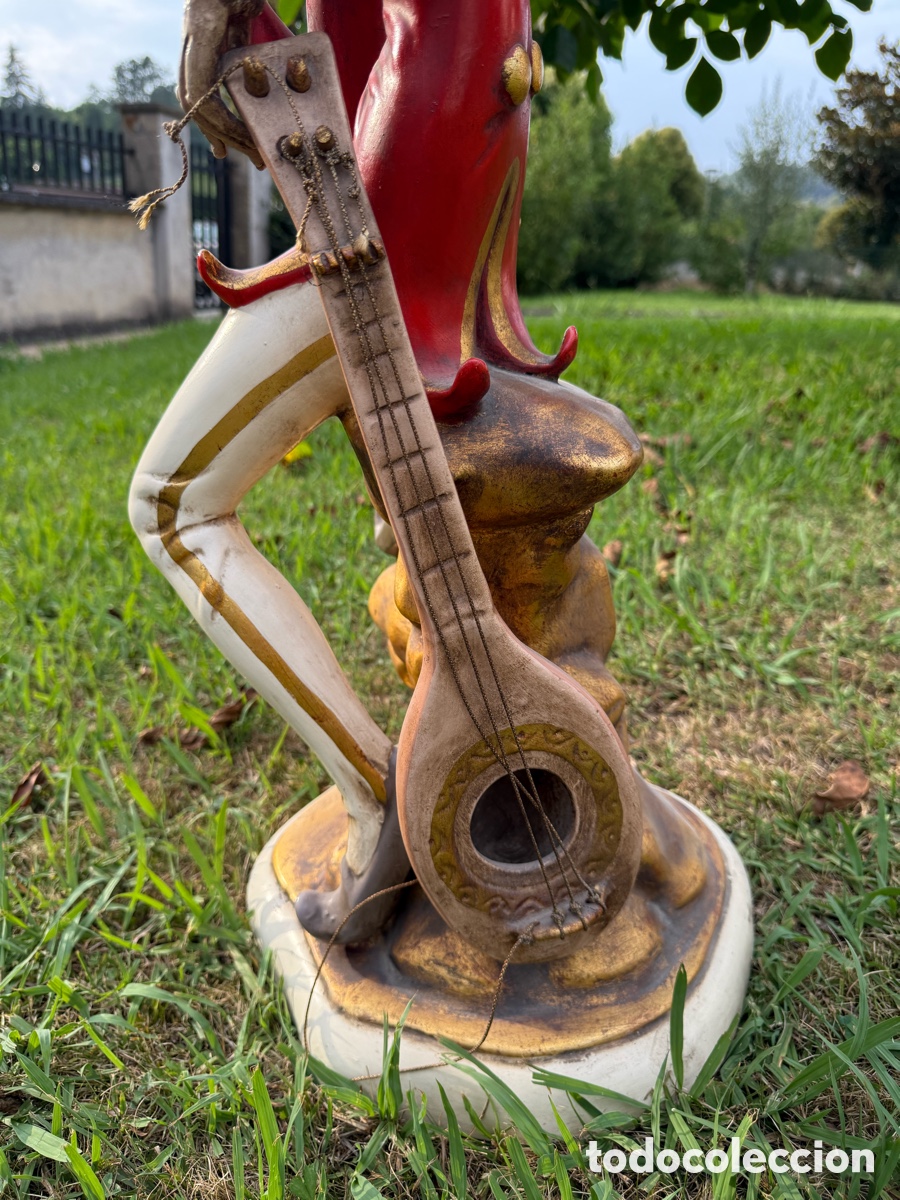 Antig&uuml;edades: Figura Arlequ&iacute;n buf&oacute;n - Foto 6