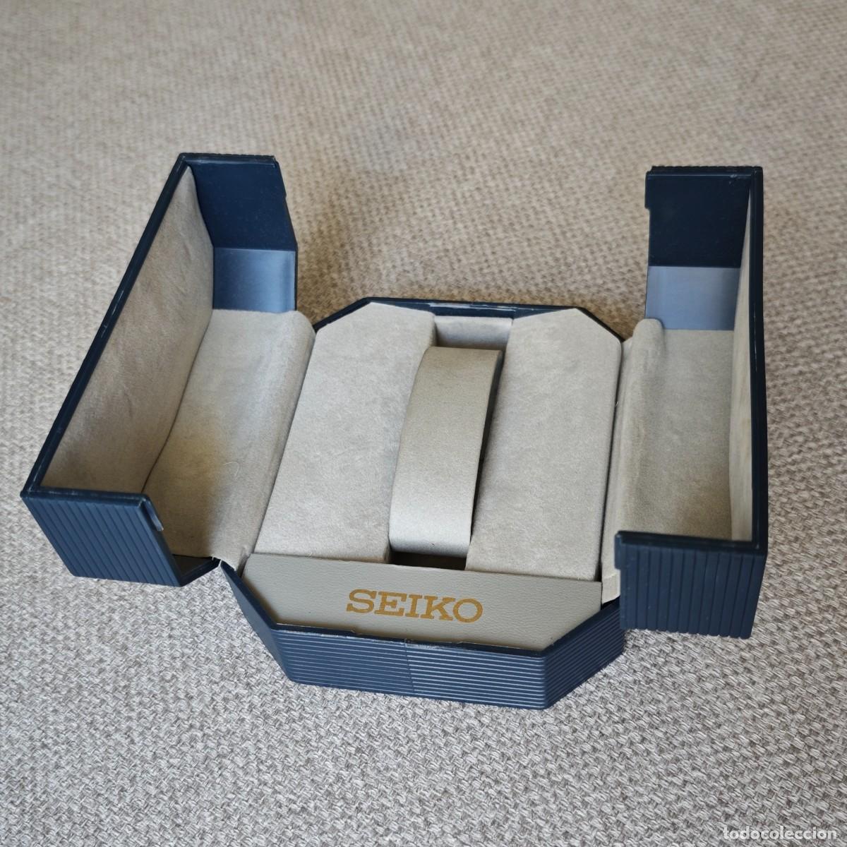 Antig&uuml;edades: SEIKO caja reloj montre boite orologio scatola watch box