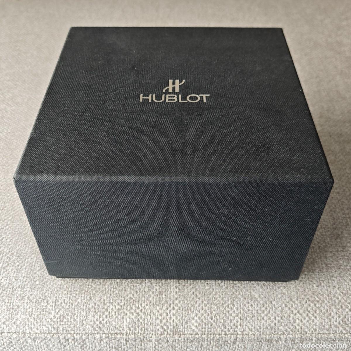 Antig&uuml;edades: HUBLOT caja reloj montre boite orologio scatola watch box