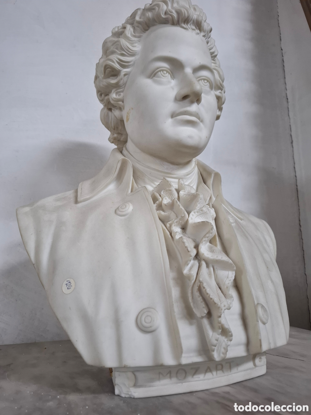 Antig&uuml;edades: Porcelana en biscuit de Mozart - Foto 2